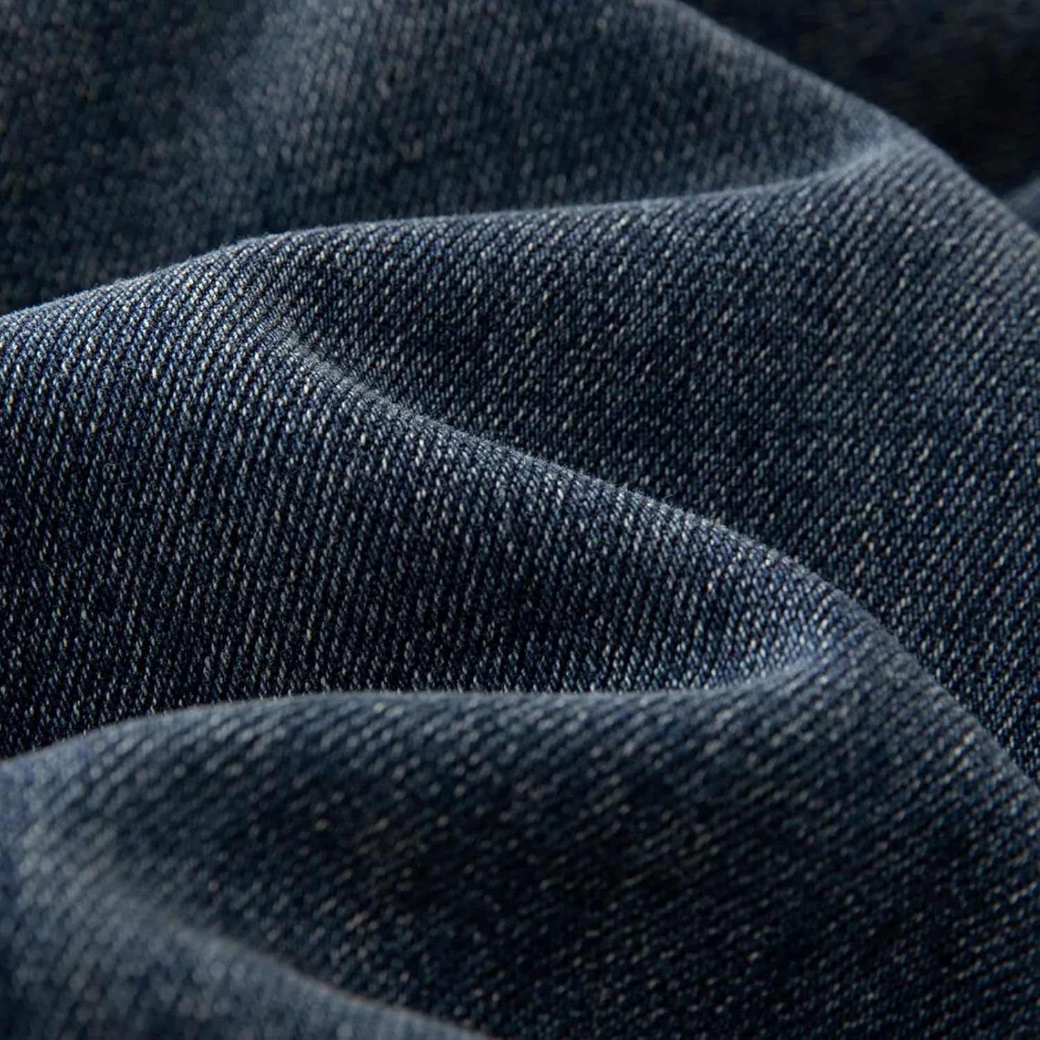 Women's Plus Size High Waist Straight Jeans Blue Loose Fit Cotton Denim Pants - Image 5