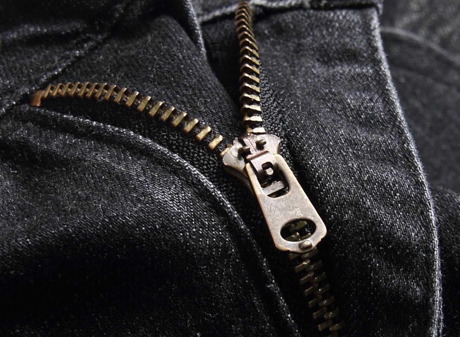 XIMXIMMTIAN Men's Biker Moto Washed Distressed Slim Fit Straight Jeans Denim - Image 8