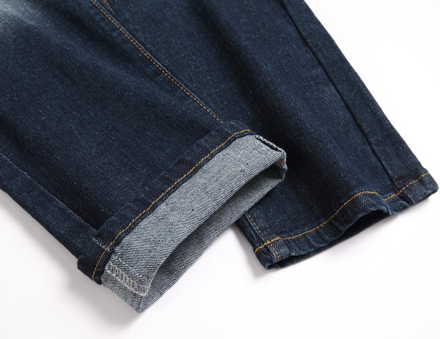 XIMXIMMTIAN Mens Slim Fit Jeans Stretch Ripped Biker Jeans for Men Fashion Straight Comfort Flex Waist Casual Denim Pants - Image 9