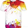 ZUIAI Men's T-Shirts 3D Printing Large Size Street Casual Loose Short Sleeve Personalized T Shirts